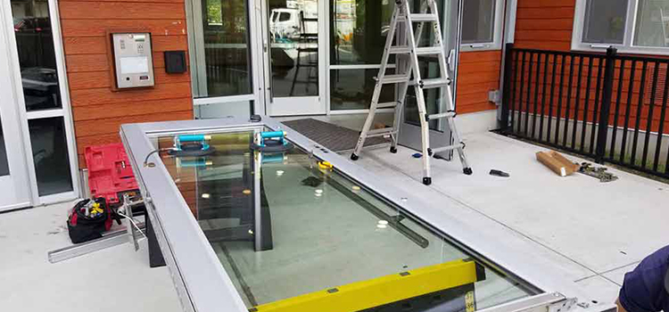 storefront door glass replacement Jasmine Estates
